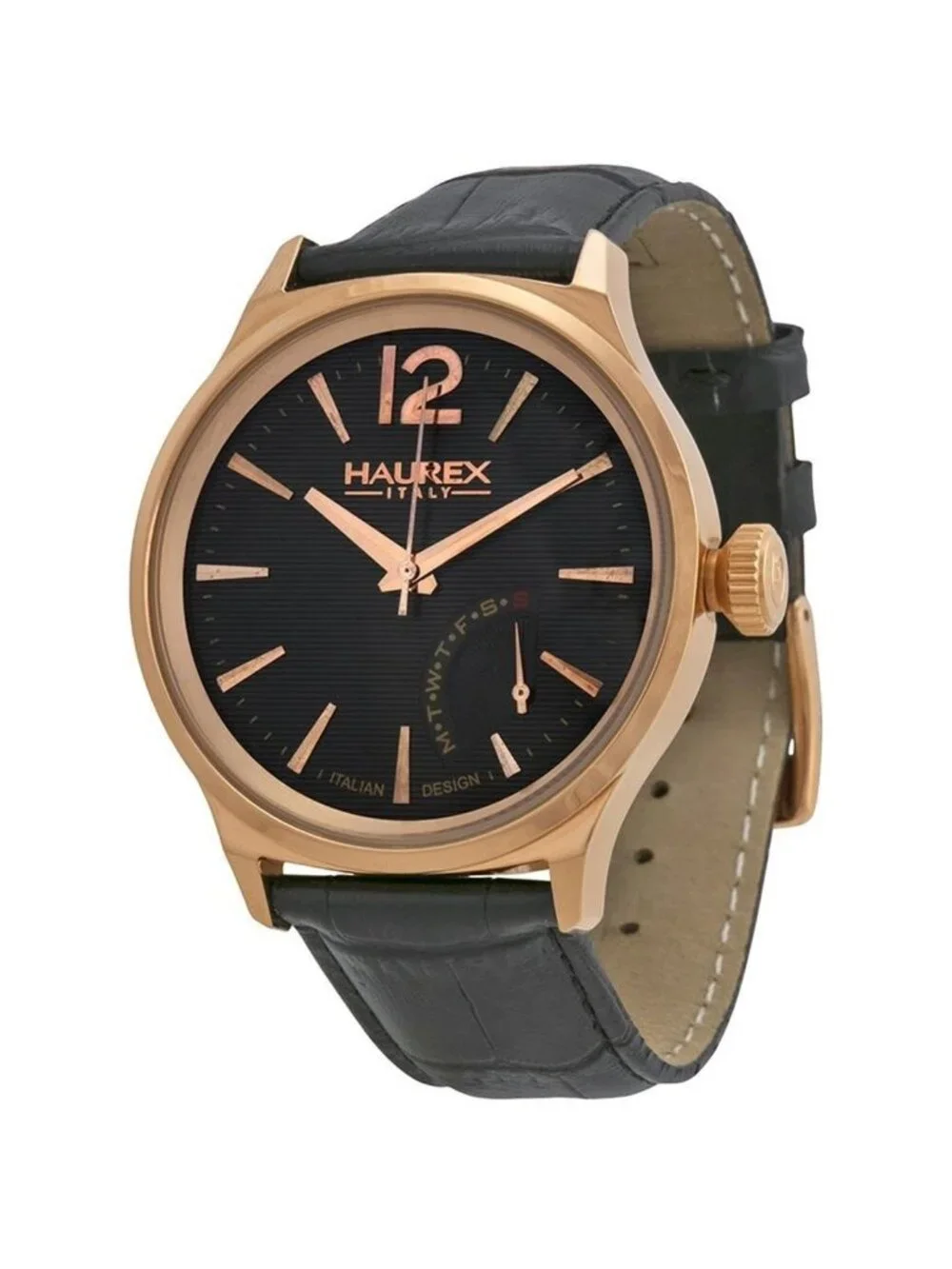 NWT Haurex Italy Grand Class Stainless Steel Men's Watch